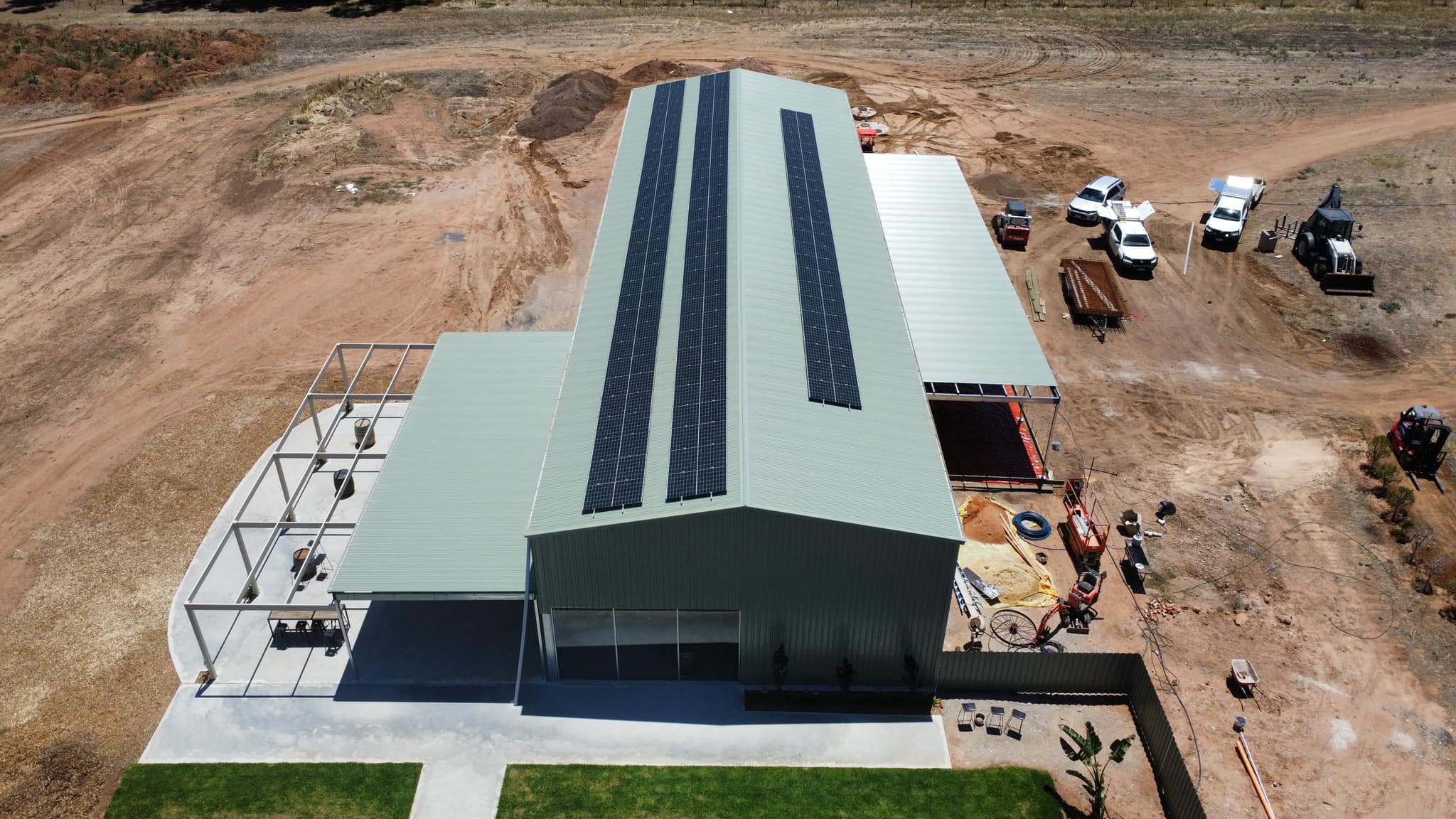 Commercial Solar Panel Installation - Gawler river brewing