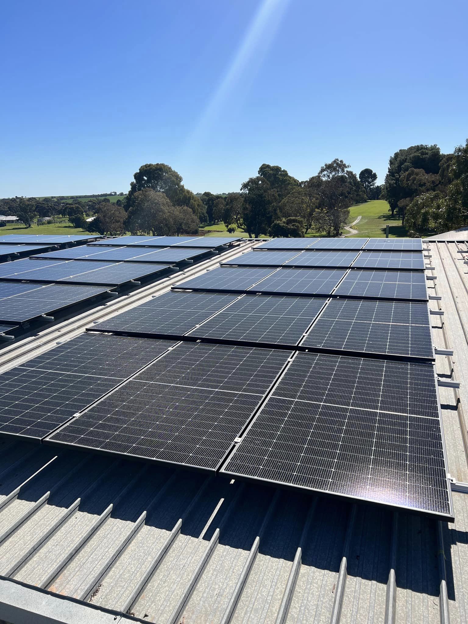 Link to Ecosurge Electrical and Solar Install at Sandy Creek Golf Club in the Barossa Valley